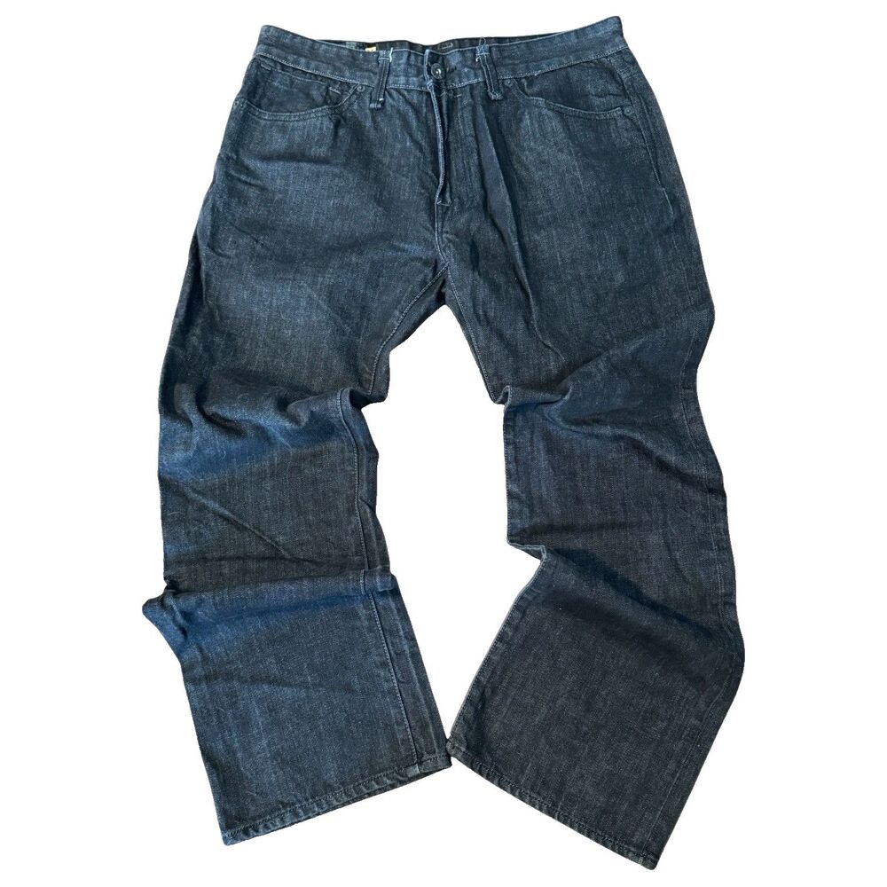 ZOO YORK Men’s 36 Skater Baggy VTG Y2K Embroidered Denim Jeans Waist Grunge
